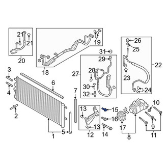 Lincoln OE - A/C Compressor Bolt