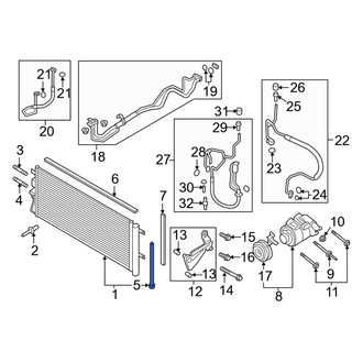 Lincoln OE - A/C Receiver Drier