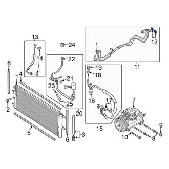 Lincoln OE - A/C Line O-Ring