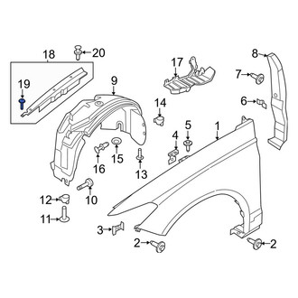 Lincoln OE - Engine Appearance Cover Screw