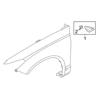 Lincoln OE - Fender - Exterior Trim