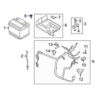 Lincoln OE - Air Filter Housing Bolt