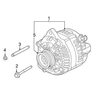 Lincoln OE - Electrical - Alternator (3.0L)