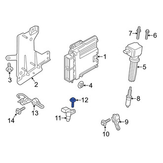 Lincoln OE - Turbocharger Coolant Line Bolt