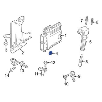 Lincoln OE - Curtain Air Bag Nut