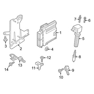 Lincoln OE - Electrical - Ignition System (2.0L)