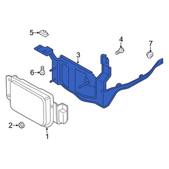 Lincoln OE - Cruise Control Distance Sensor Bracket