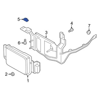 Lincoln OE - Cruise Control Distance Sensor Nut