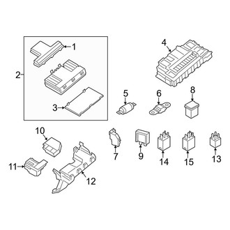 Lincoln OE - Electrical - Fuse & Relay (Engine Compartment)
