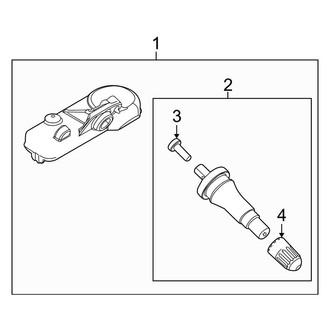 Lincoln OE - Electrical - Tire Pressure Monitor Components (Base / Black Label / Black Label Hybrid / Hybrid)