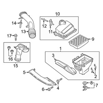 Lincoln OE - Engine / Transaxle - Air Intake (2.0L)