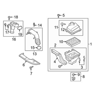 Lincoln OE - Engine / Transaxle - Air Intake (2.0L)