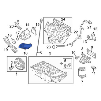 Lincoln OE - Engine Oil Pump Pickup Tube