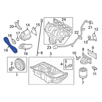 Lincoln OE - Engine Oil Pump Chain