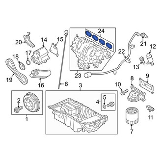 Lincoln OE - Engine Intake Manifold Gasket