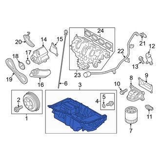Lincoln OE - Engine Oil Pan