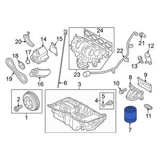 Lincoln OE - Engine Oil Filter
