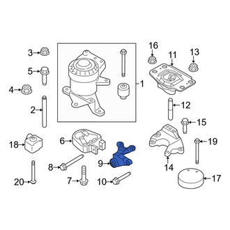 Lincoln OE - Engine Mount Support Bracket