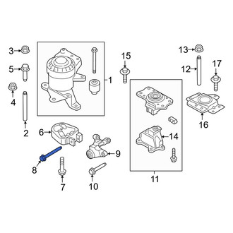 Lincoln OE - Engine Torque Strut Bolt