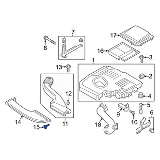 Lincoln OE - Wiper Motor Bolt