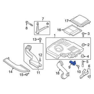 Lincoln OE - Mass Air Flow Sensor