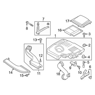 Lincoln OE - Engine / Transaxle - Air Intake