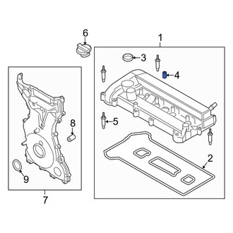 Lincoln OE - Engine Valve Cover Grommet