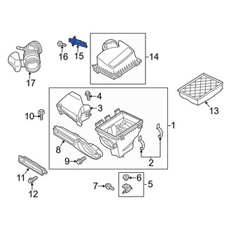 Lincoln OE - Mass Air Flow Sensor