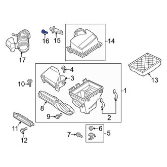 Lincoln OE - Mass Air Flow Sensor Bolt