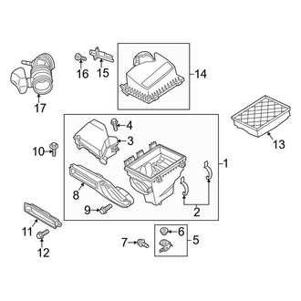 Lincoln OE - Engine / Transaxle - Air Intake (3.7L)