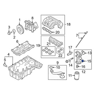 Lincoln OE - Engine Oil Filter Adapter Seal
