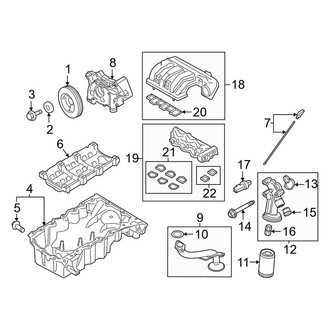 Lincoln OE - Engine / Transaxle - Engine Parts (3.7L)