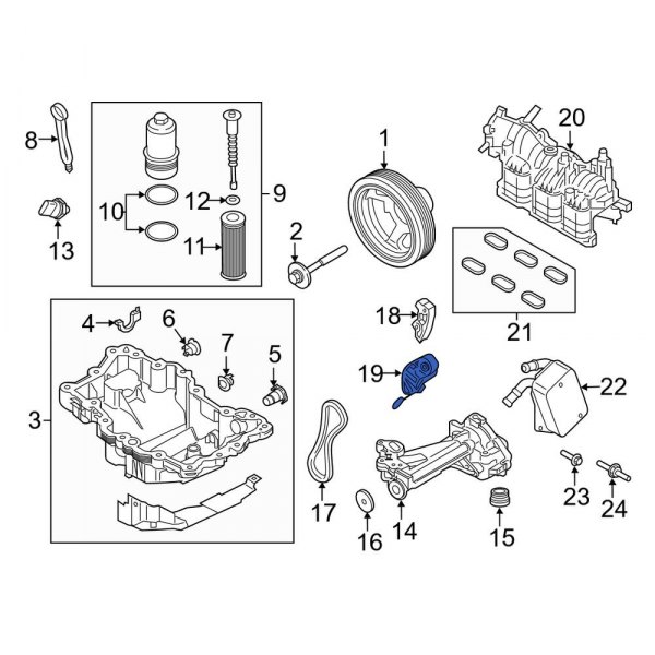 Engine Timing Chain Tensioner