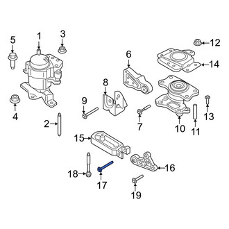 Lincoln OE - Engine Torque Strut Bolt