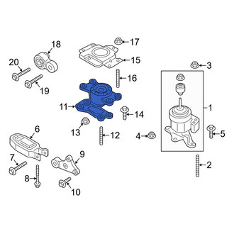 Lincoln OE - Automatic Transmission Mount