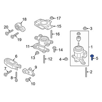 Lincoln OE - Front Engine Mount Bolt
