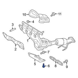 Lincoln OE - Front Exhaust Manifold Bolt