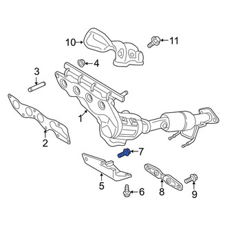 Lincoln OE - Front Exhaust Manifold Bolt