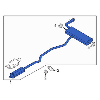 Lincoln OE - Exhaust Muffler