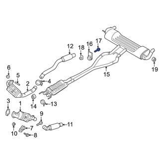 Lincoln OE - Exhaust Bolt