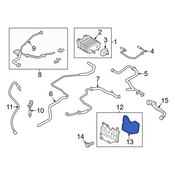 Vapor Canister Purge Valve Assembly Gasket