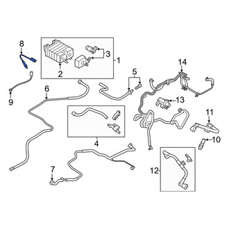 Lincoln OE - Front Oxygen Sensor