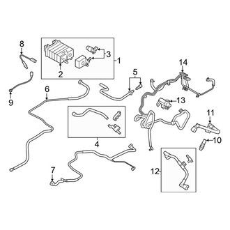 Lincoln OE - Emission System - Emission Components (Black Label / Reserve / Select 3.0L)