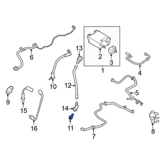 Lincoln OE - PCV Valve Elbow
