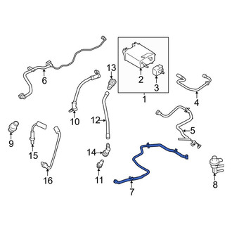 Lincoln OE - Evaporative Emissions System Lines