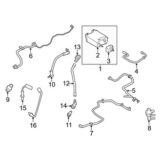 Lincoln OE - Emission System - Emission Components (3.7L)