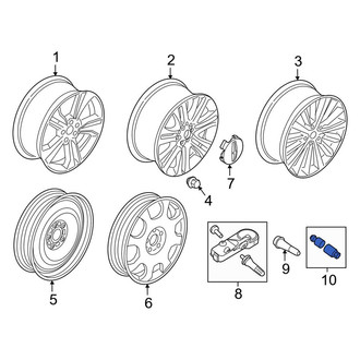 Lincoln OE - Wheel Lock Set
