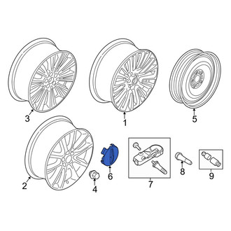 Lincoln OE - Wheel Cap