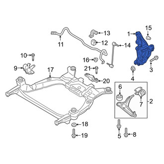 Lincoln OE - Front Right Steering Knuckle