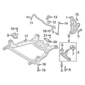 Lincoln OE - Front Suspension - Suspension Components (Base / Black Label / Black Label Hybrid / Hybrid)